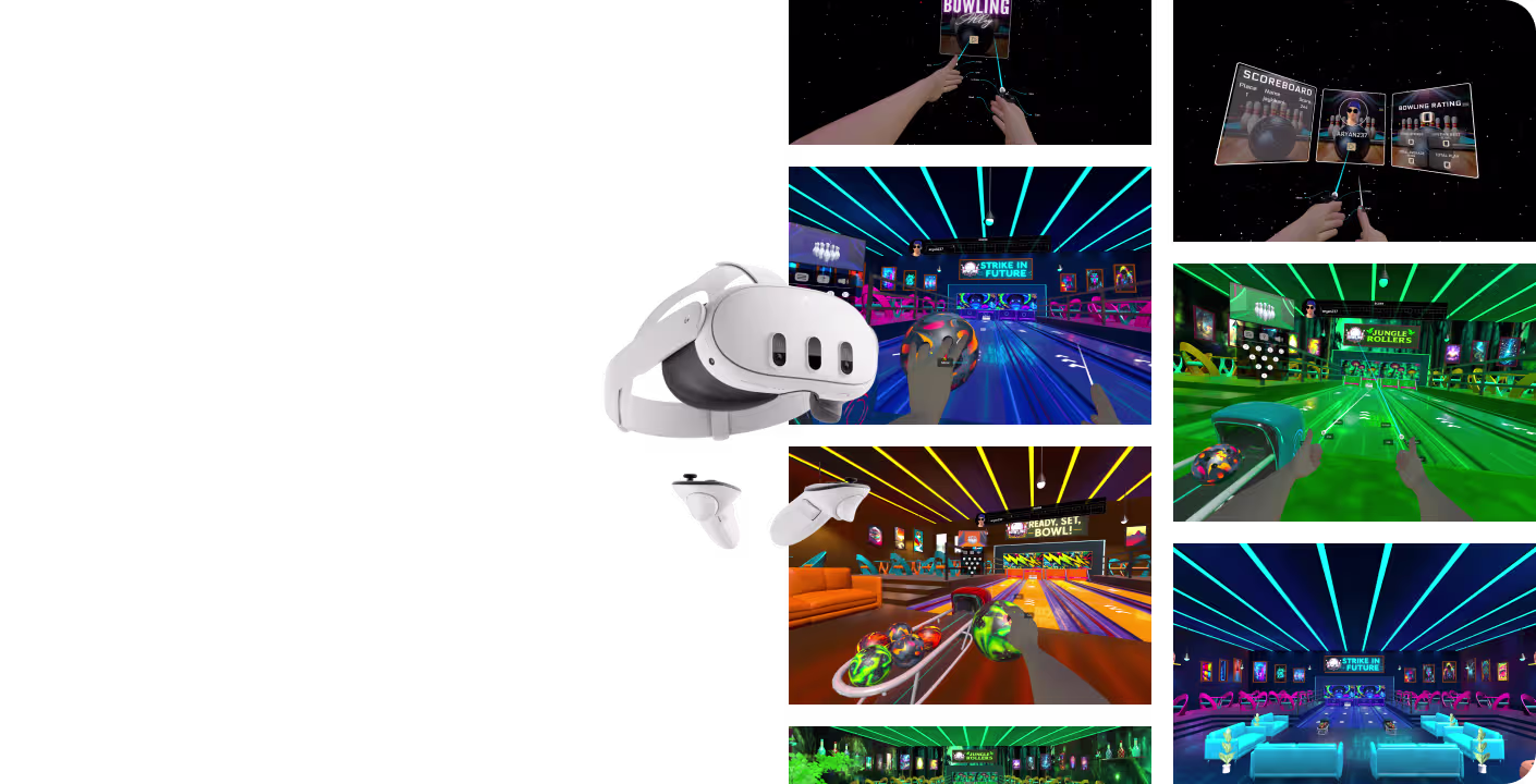 Bowling Alley VR Game